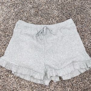SHEIN grey lounge shorts